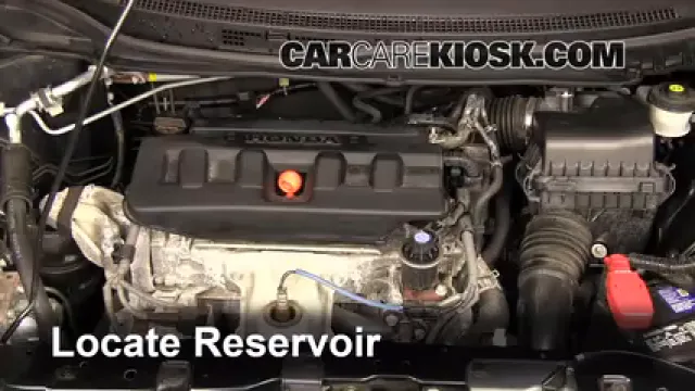 2012 Honda Civic EX-L 1.8L 4 Cyl. Sedan Líquido limpiaparabrisas Agregar líquido